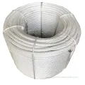 Fiber Core And Steel White Color Polyground Combination Rope 6X8 Factory